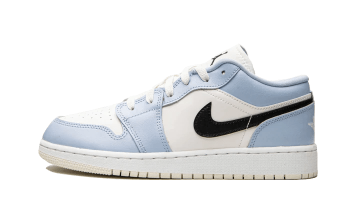 Air Jordan 1 Low Ice Blue Black  – sneaker autêntico da CollectKicks