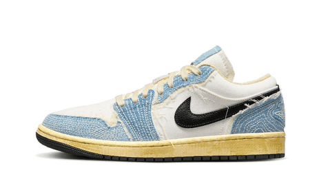 Air Jordan 1 Low SE WRMK Sashiko Denim  – sneaker autêntico da CollectKicks
