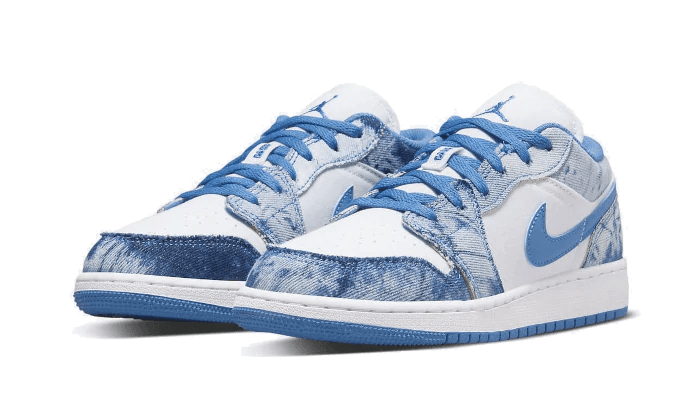 Air Jordan 1 Low Washed Denim  – sneaker autêntico da CollectKicks