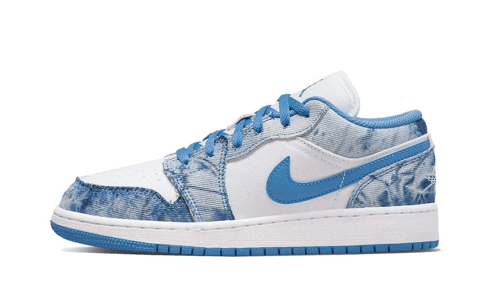 Air Jordan 1 Low Washed Denim  – sneaker autêntico da CollectKicks