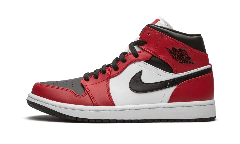 Air Jordan 1 Mid Chicago Black Toe  – sneaker autêntico da CollectKicks