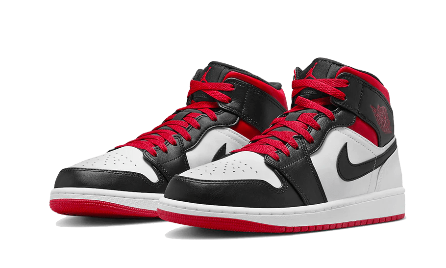 Air Jordan 1 Mid Gym Red Black Toe DQ8426-106 – sneaker autêntico da CollectKicks