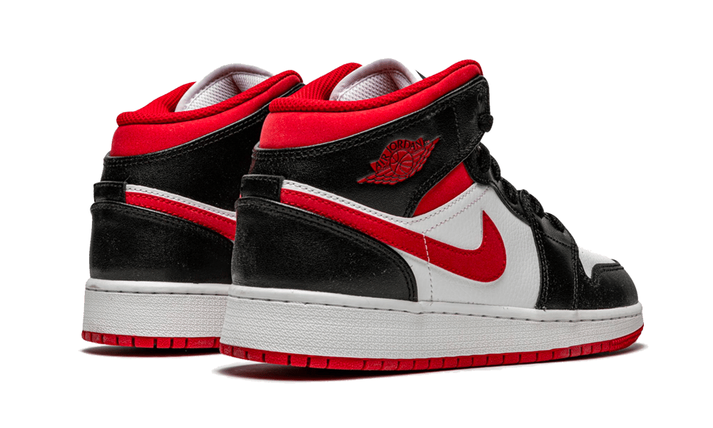 Air Jordan 1 Mid Gym Red Black White 554725-122 – sneaker autêntico da CollectKicks