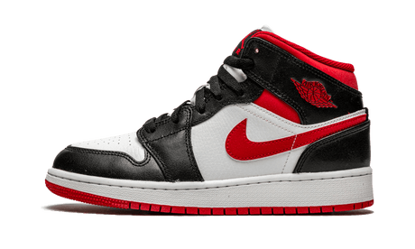 Air Jordan 1 Mid Gym Red Black White 554725-122 – sneaker autêntico da CollectKicks