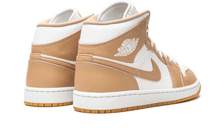 Air Jordan 1 Mid Hemp Tan White 554724-271 – sneaker autêntico da CollectKicks