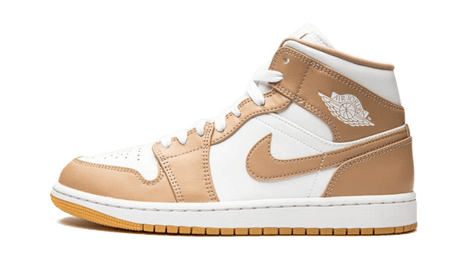 Air Jordan 1 Mid Hemp Tan White 554724-271 – sneaker autêntico da CollectKicks