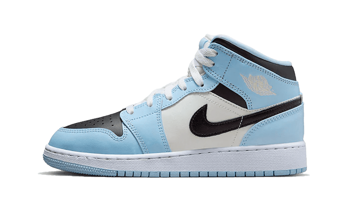 Air Jordan 1 Mid Ice Blue 555112-401 – sneaker autêntico da CollectKicks
