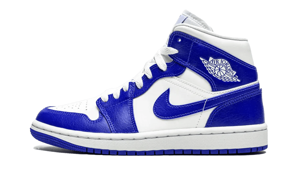 Air Jordan 1 Mid Kentucky Blue BQ6472-104 – sneaker autêntico da CollectKicks