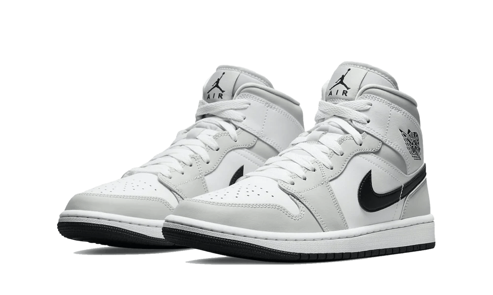Air Jordan 1 Mid Light Smoke Grey BQ6472-015 – sneaker autêntico da CollectKicks