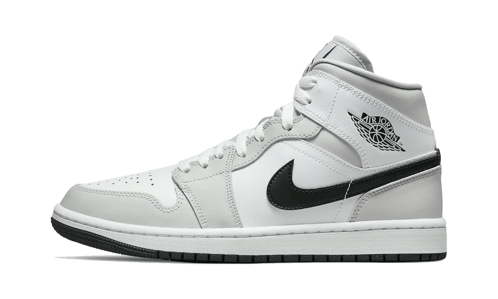 Air Jordan 1 Mid Light Smoke Grey BQ6472-015 – sneaker autêntico da CollectKicks