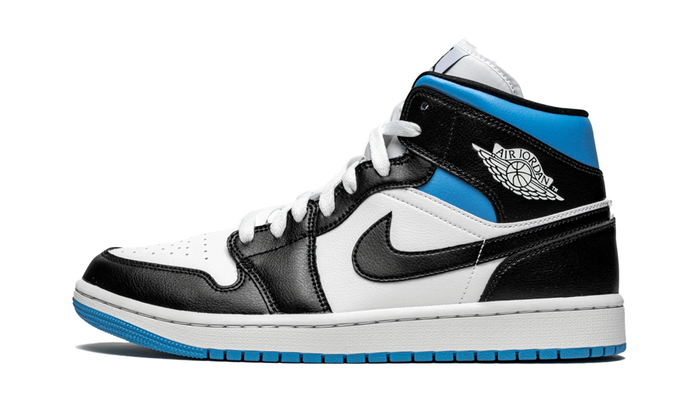 Air Jordan 1 Mid Royal Black and Blue BQ6472-102 – sneaker autêntico da CollectKicks