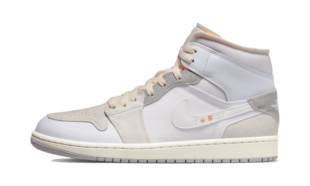 Air Jordan 1 Mid SE Craft Inside Out White Grey DM9652-100 – sneaker autêntico da CollectKicks