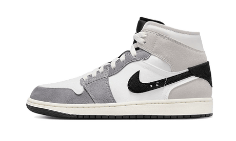 Air Jordan 1 Mid SE Craft White Cement Grey Black DZ4136-002 – sneaker autêntico da CollectKicks