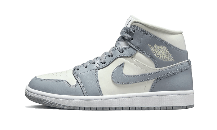 Air Jordan 1 Mid Stealth Grey BQ6472-115 – sneaker autêntico da CollectKicks
