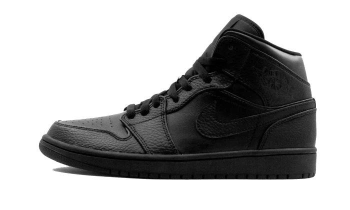 Air Jordan 1 Mid Triple Black 54724-093 – sneaker autêntico da CollectKicks