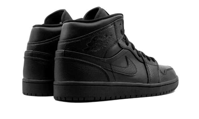 Air Jordan 1 Mid Triple Black 54724-093 – sneaker autêntico da CollectKicks