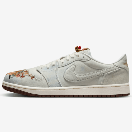 Air Jordan 1 Retro Low OG Football Grey Sail Light Chocolate  – sneaker autêntico da CollectKicks