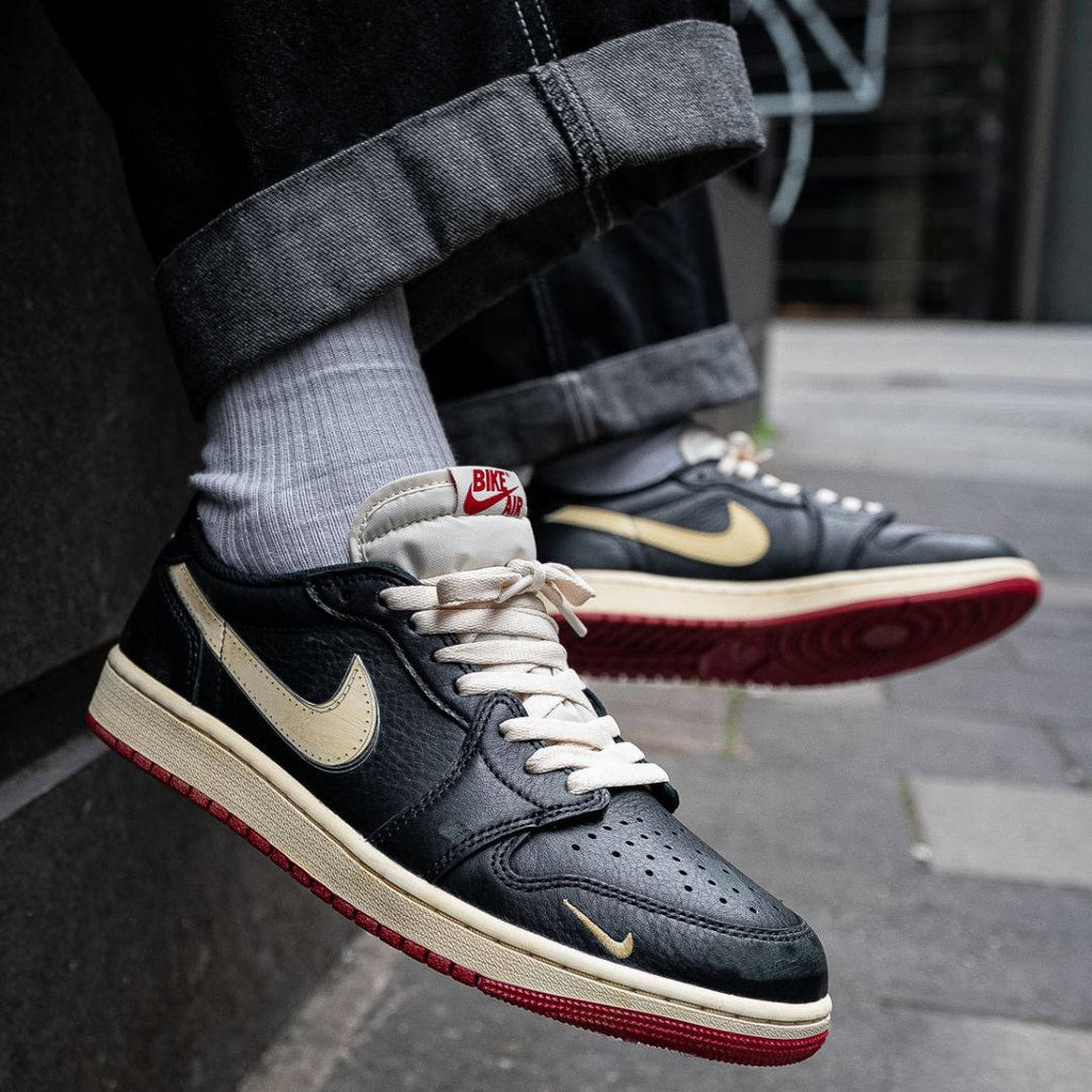 Air Jordan 1 Retro Low OG Nigel Sylvester Better With Time IB8958-001 – sneaker autêntico da CollectKicks