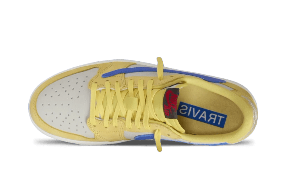 Air Jordan 1 Retro Low OG SP Travis Scott Canary  – sneaker autêntico da CollectKicks