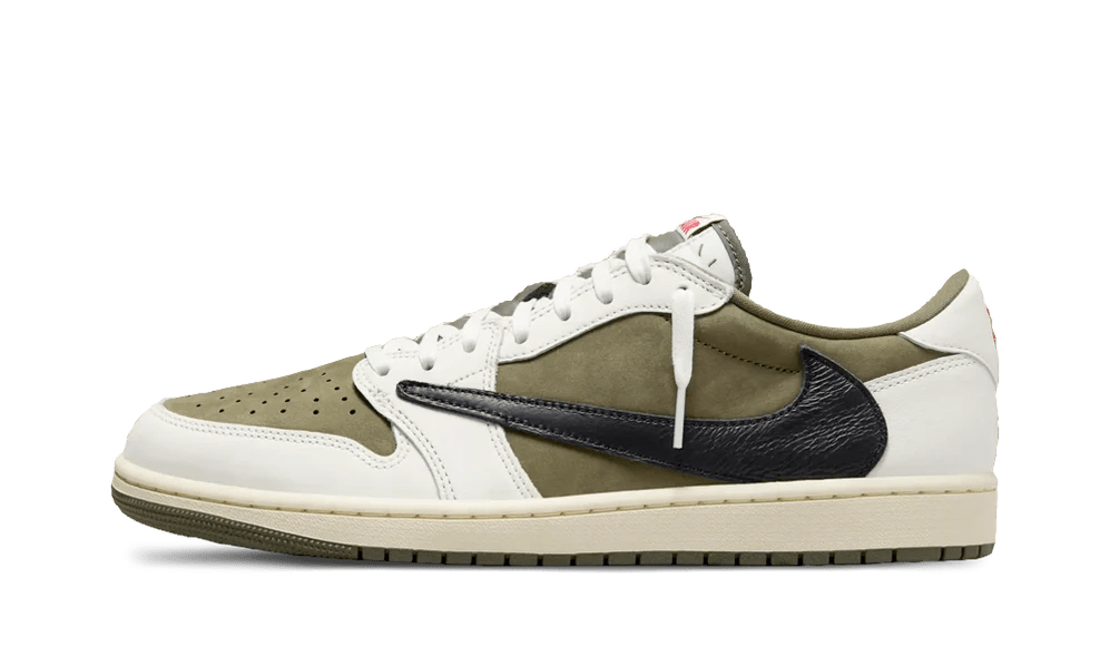Air Jordan 1 Retro Low OG SP Travis Scott Medium Olive  – sneaker autêntico da CollectKicks