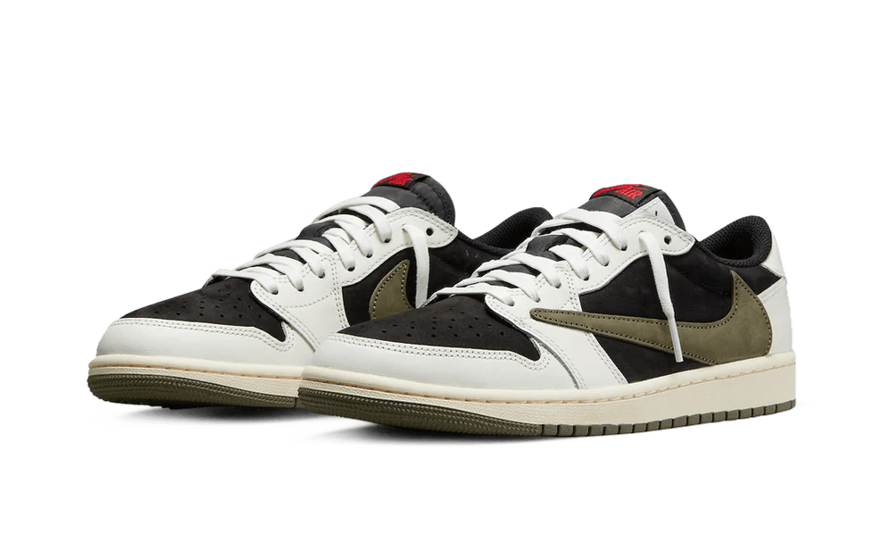 Air Jordan 1 Retro Low OG SP Travis Scott Olive DZ4137-106 – sneaker autêntico da CollectKicks