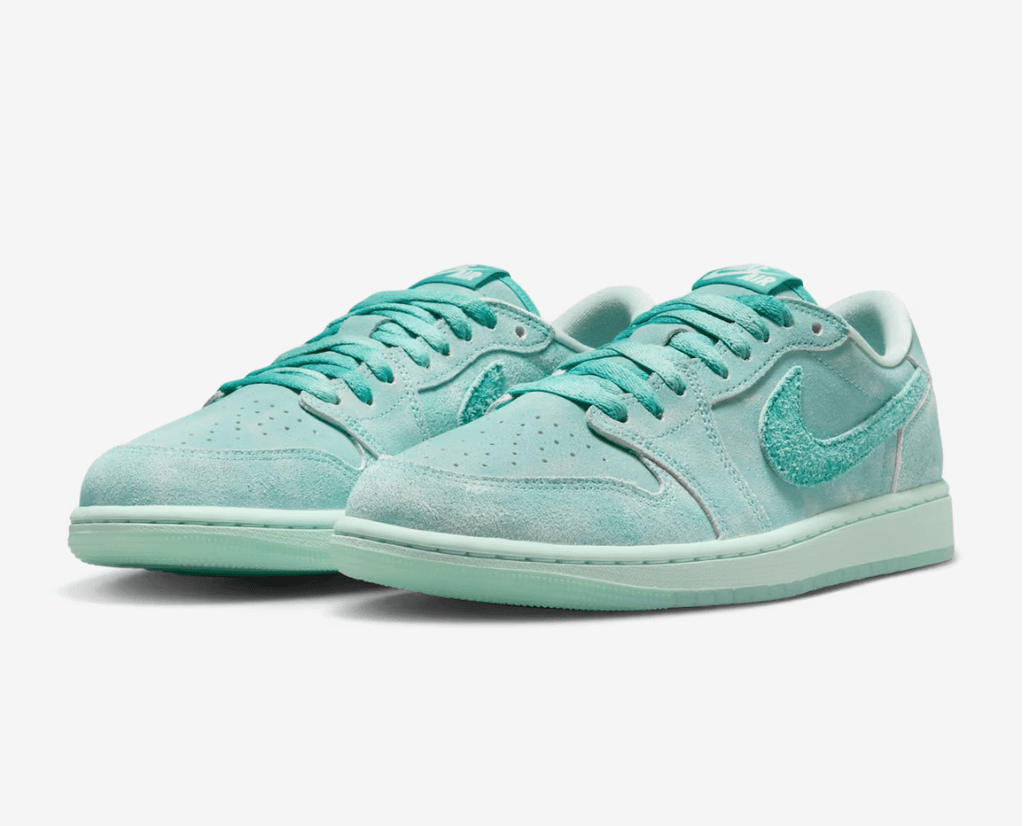 Air Jordan 1 Retro Low OG Washed Teal  – sneaker autêntico da CollectKicks