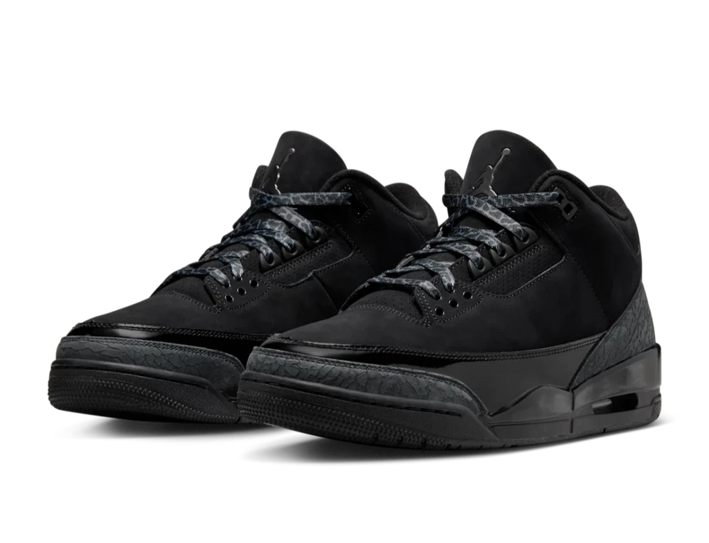 Air Jordan 3 Retro Black Cat  – sneaker autêntico da CollectKicks