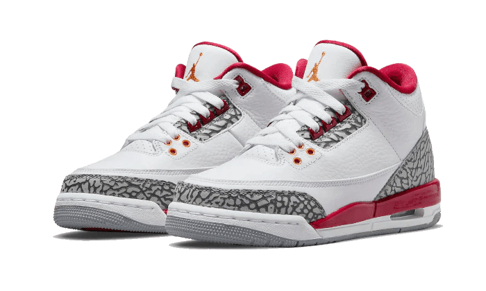 Air Jordan 3 Retro Cardinal Red CT8532-126 – sneaker autêntico da CollectKicks