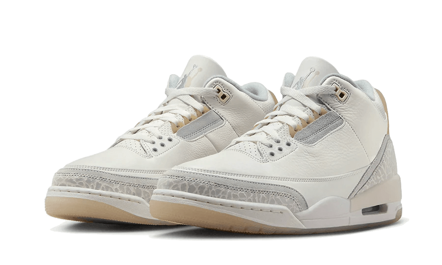 Air Jordan 3 Retro Craft Ivory FJ9479-100 – sneaker autêntico da CollectKicks