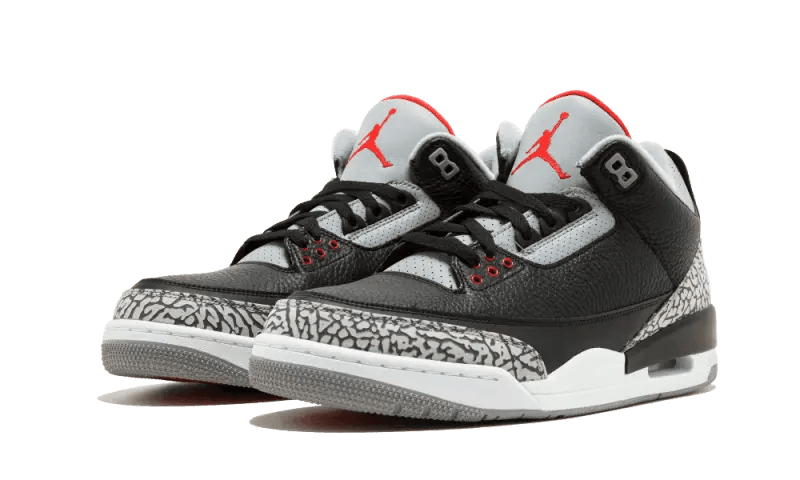 Air Jordan 3 Retro OG Black Cement (2024)  – sneaker autêntico da CollectKicks