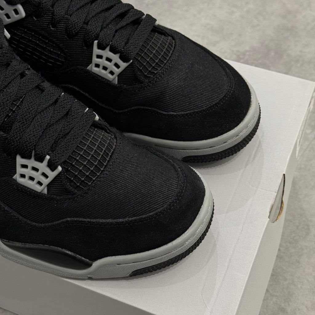 Air Jordan 4 Black Canvas (42) - Usado  – sneaker autêntico da CollectKicks