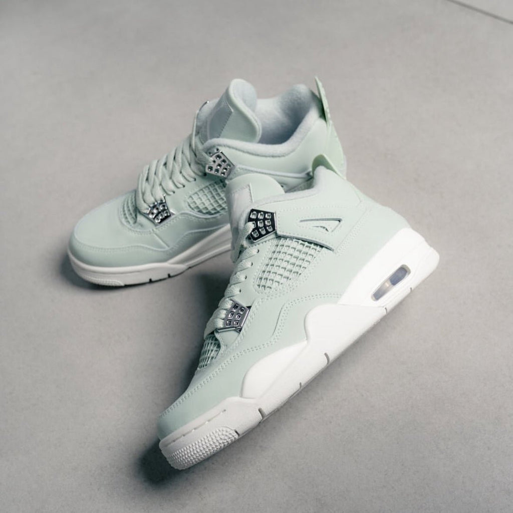 Air Jordan 4 Retro Seafoam Sail  – sneaker autêntico da CollectKicks