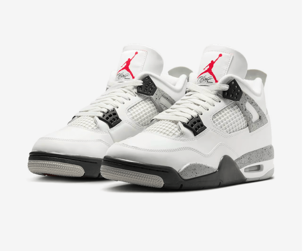 Air Jordan 4 Retro White Cement (2025)  – sneaker autêntico da CollectKicks