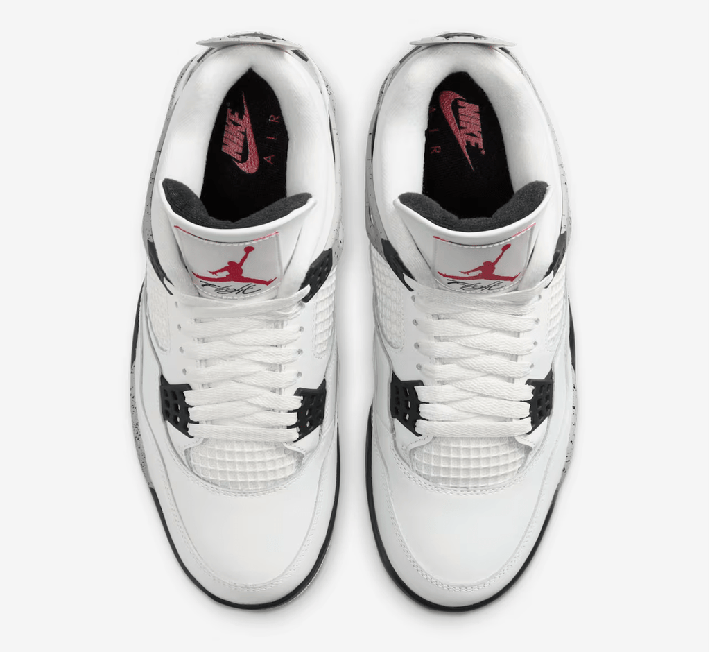 Air Jordan 4 Retro White Cement (2025)  – sneaker autêntico da CollectKicks