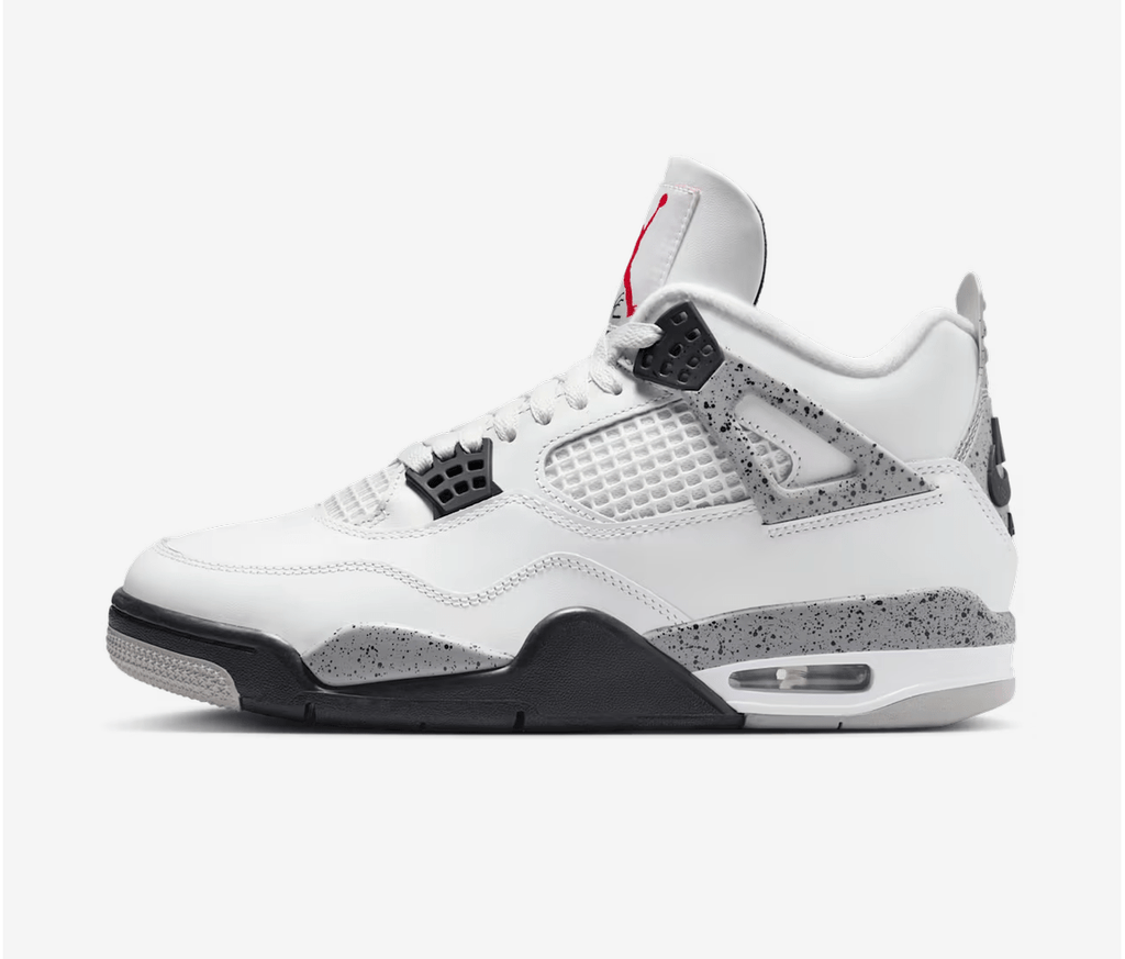 Air Jordan 4 Retro White Cement (2025)  – sneaker autêntico da CollectKicks