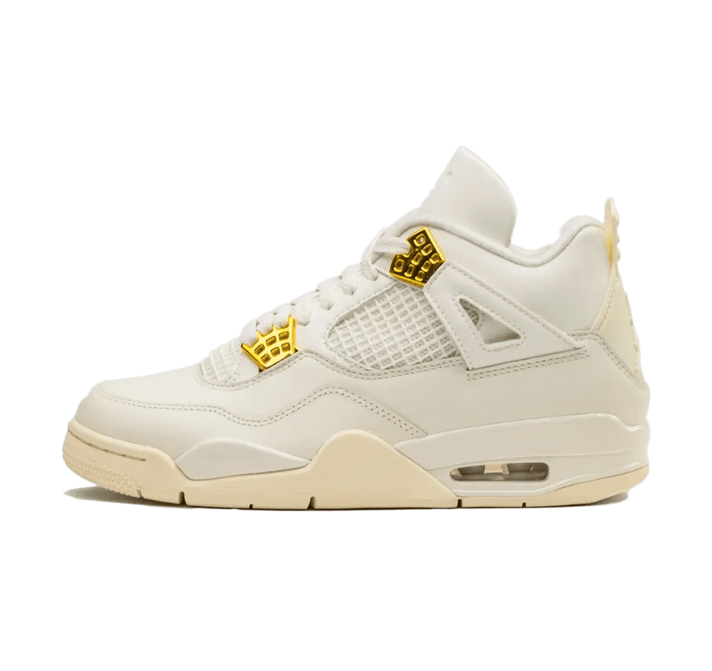 Air Jordan 4 Sail Metallic Gold AQ9129-170 – sneaker autêntico da CollectKicks