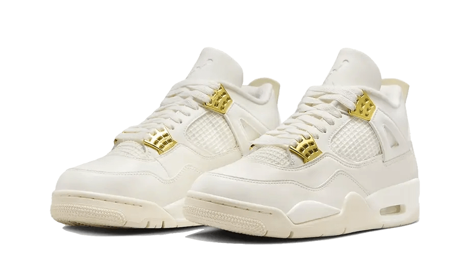 Air Jordan 4 Sail Metallic Gold AQ9129-170 – sneaker autêntico da CollectKicks