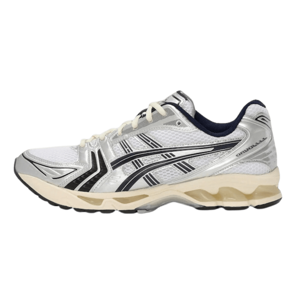 ASICS Gel-Kayano 14 JJJJound White Navy 1203A961-100 – sneaker autêntico da CollectKicks