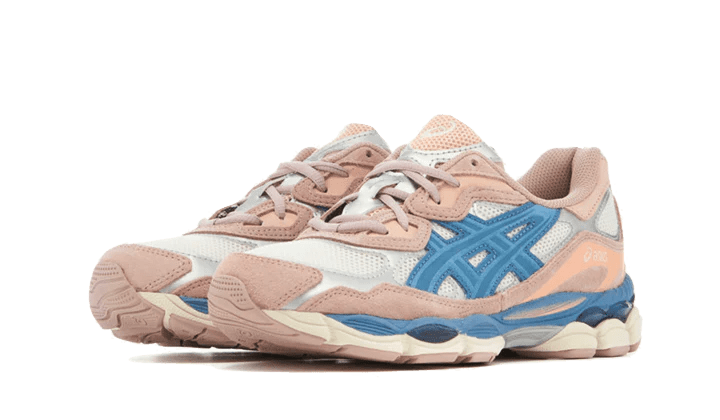 ASICS Gel - NYC Cream Grey Floss Salmon  – sneaker autêntico da CollectKicks