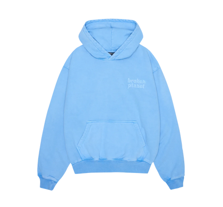 Broken Planet Basics Hoodie Washed ‘Light Blue’  – sneaker autêntico da CollectKicks