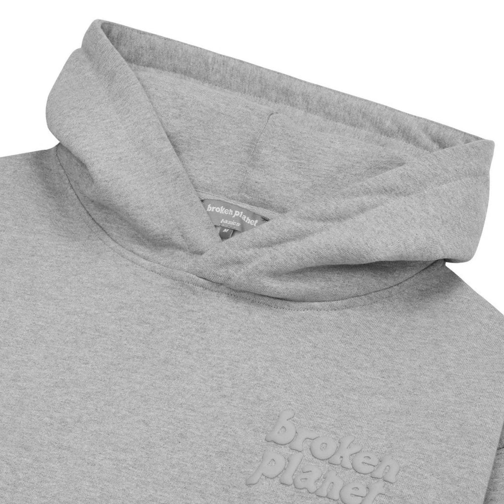 Broken Planet Market Basics Hoodie Heather Grey  – sneaker autêntico da CollectKicks