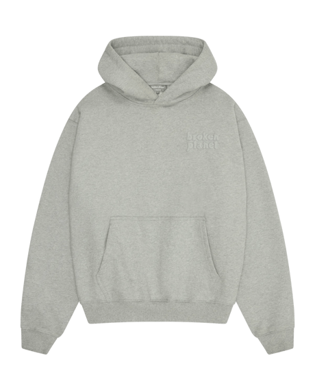 Broken Planet Market Basics Hoodie Heather Grey  – sneaker autêntico da CollectKicks