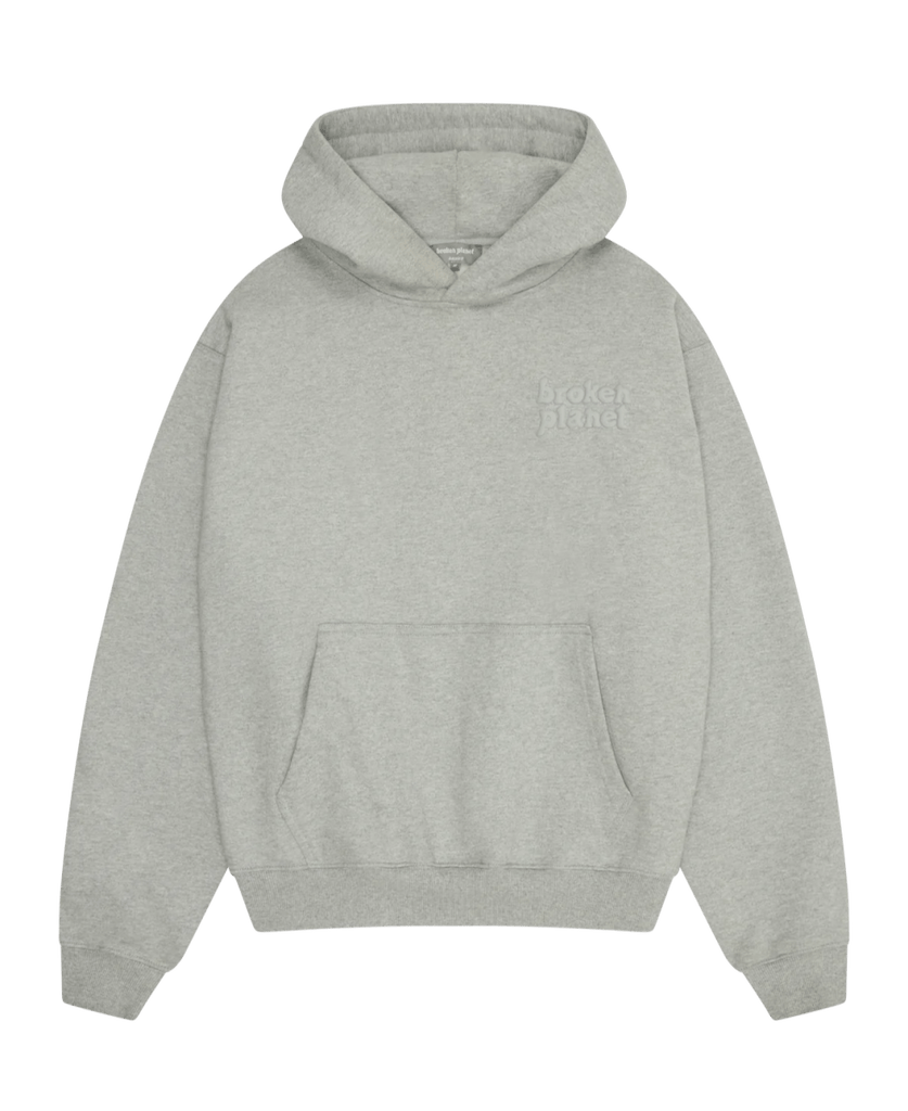 Broken Planet Market Basics Hoodie Heather Grey  – sneaker autêntico da CollectKicks