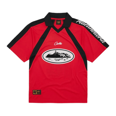 Corteiz Alcatraz Football Jersey Red  – sneaker autêntico da CollectKicks