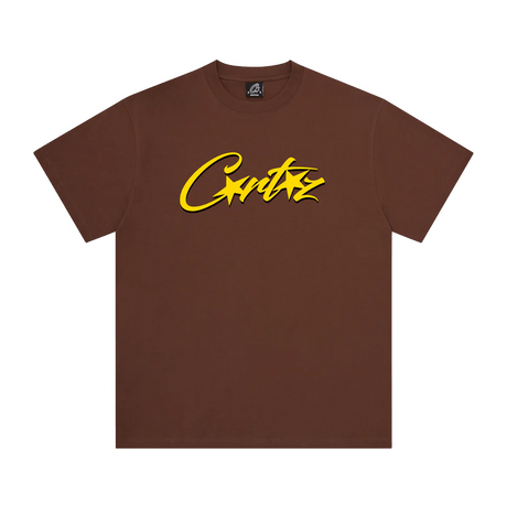 Corteiz Allstarz Tee 'Brown'  – sneaker autêntico da CollectKicks