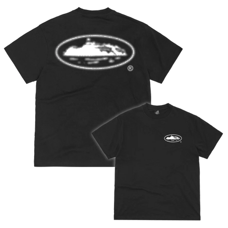 Corteiz Halftone Island Tee Black/White  – sneaker autêntico da CollectKicks