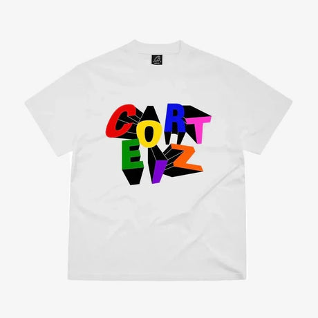 Corteiz Multi Tee White  – sneaker autêntico da CollectKicks