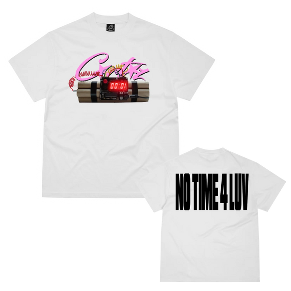 Corteiz No Time 4 Luv Tee White | CollectKicks
