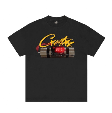 Corteiz OG Timebomb Tee Black  – streetwear na CollectKicks