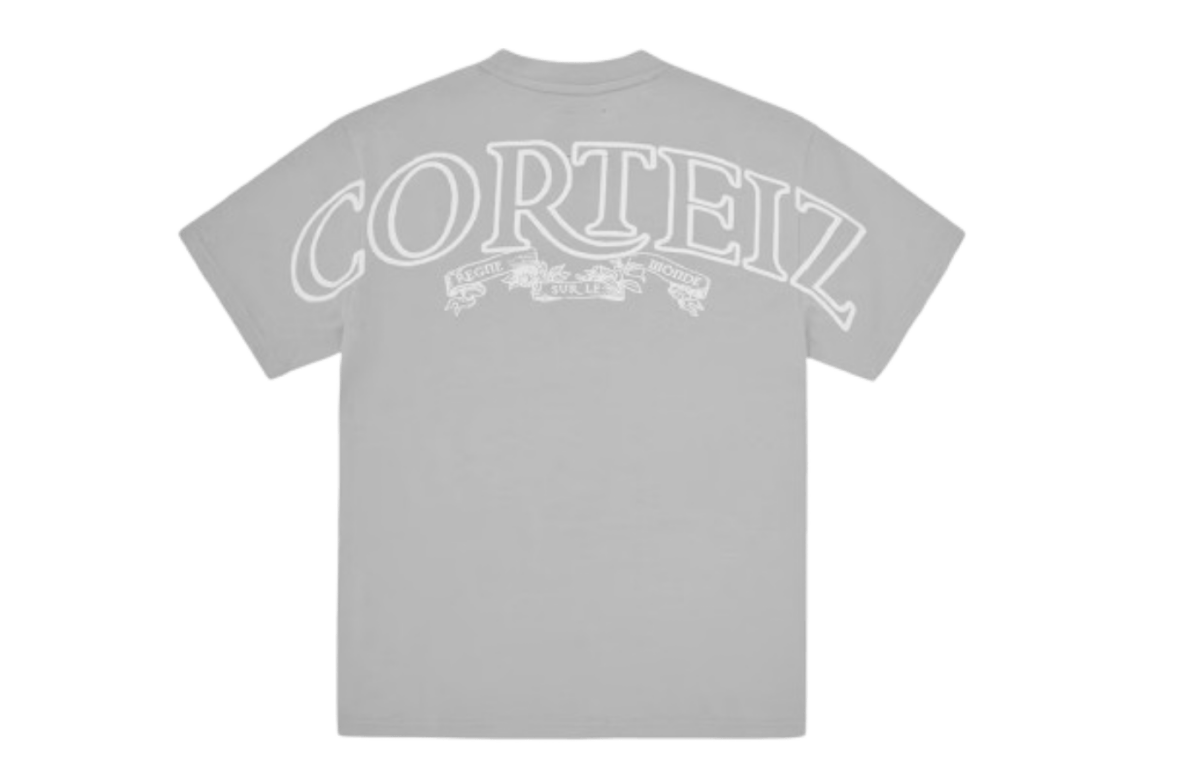 Corteiz Royale Heavyweight Tee Gray |Exclusive Streetwear 